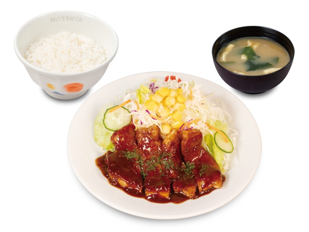 松屋「トンテキ定食」