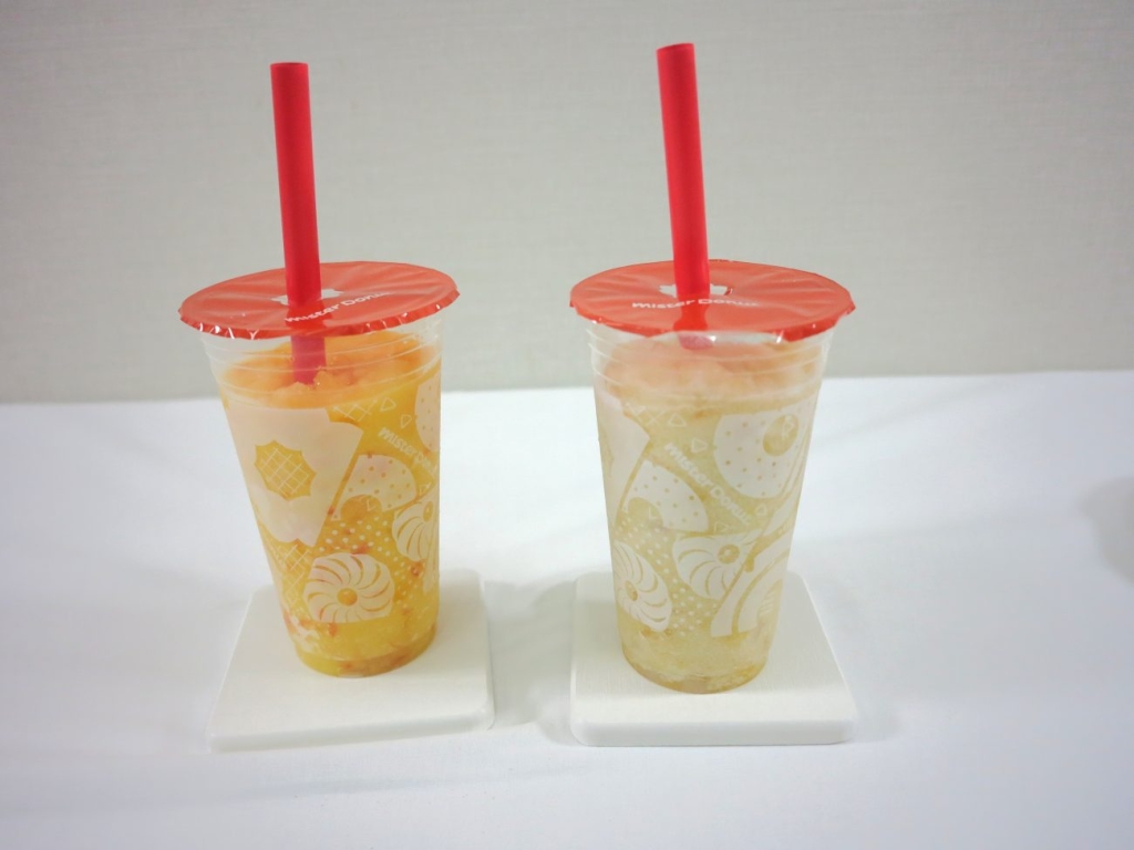 シャリもぐヨンジーガムロ マンゴー＆グレープフルーツ、シャリもぐフォンリービン パイン＆ナタデココ