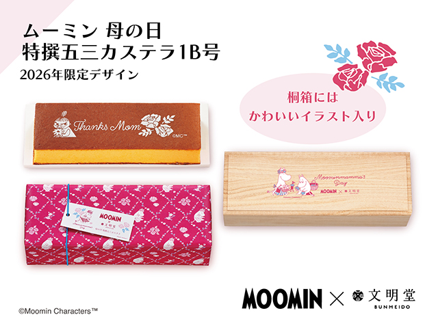 ムーミン 母の日特撰五三カステラ1B号