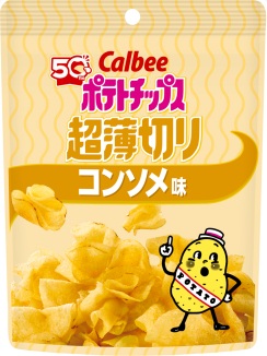 ポテトチップス超薄切り コンソメ味