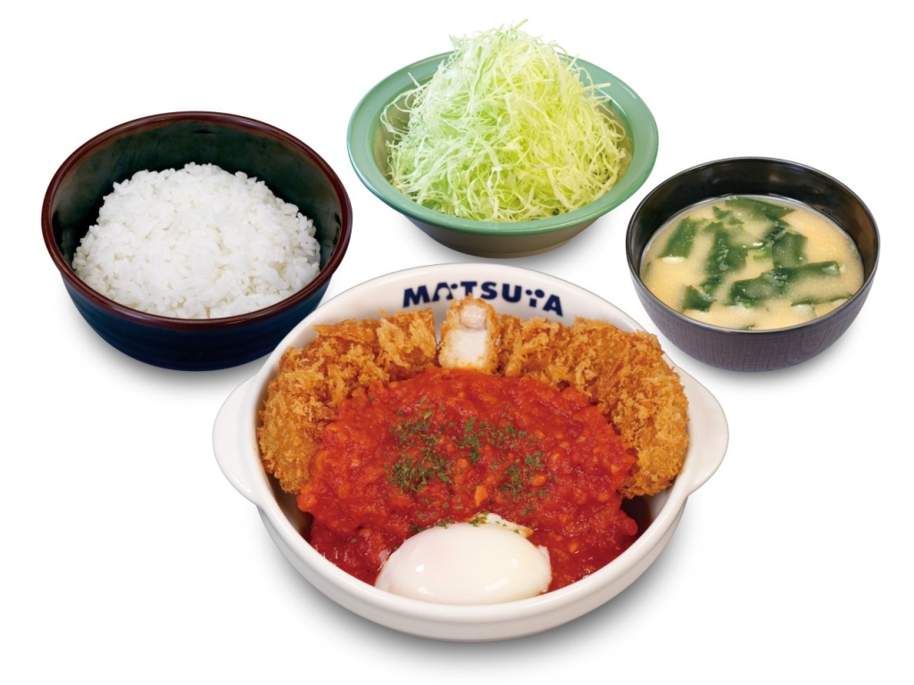 うまトマ“大麦豚”ロースかつ定食