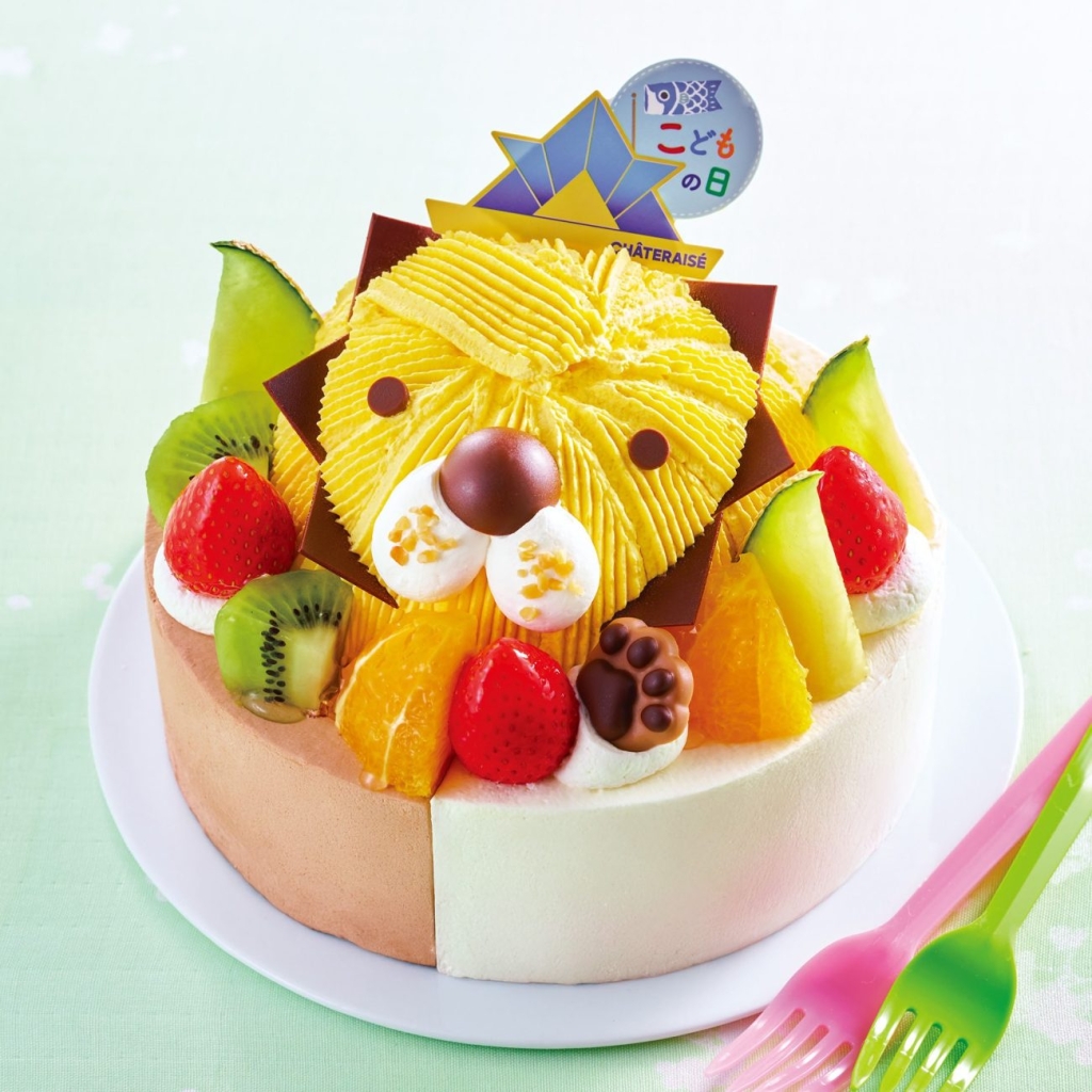 こどもの日 2つの味が楽しめる ハッピーどうぶつデコレーション