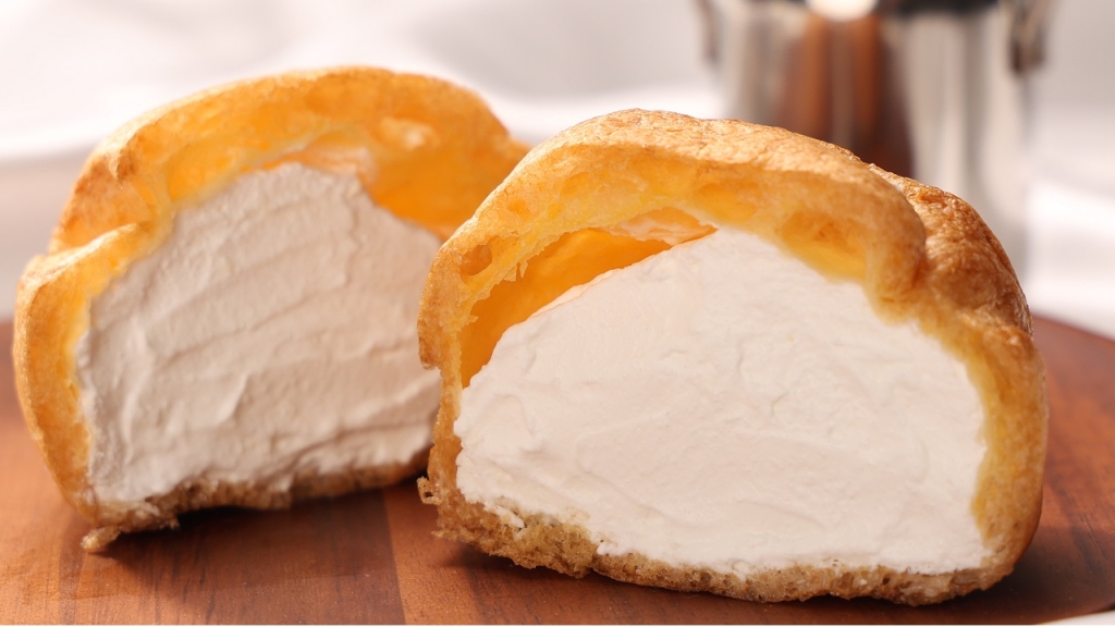 「ツインシュー ミルククリーム&ホイップ」