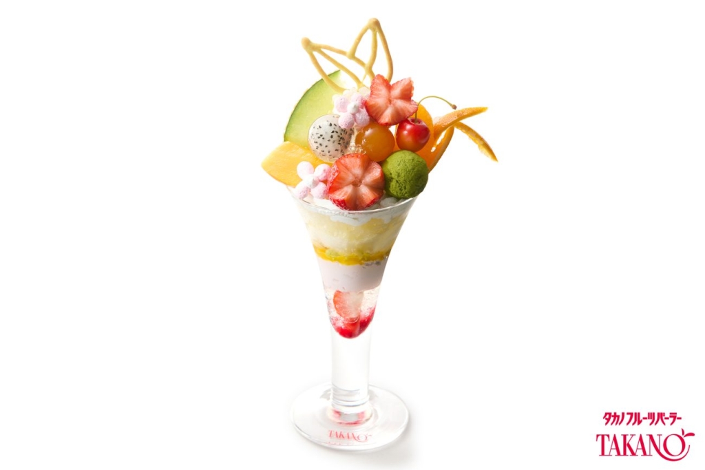 新宿本店「母の日パフェ」