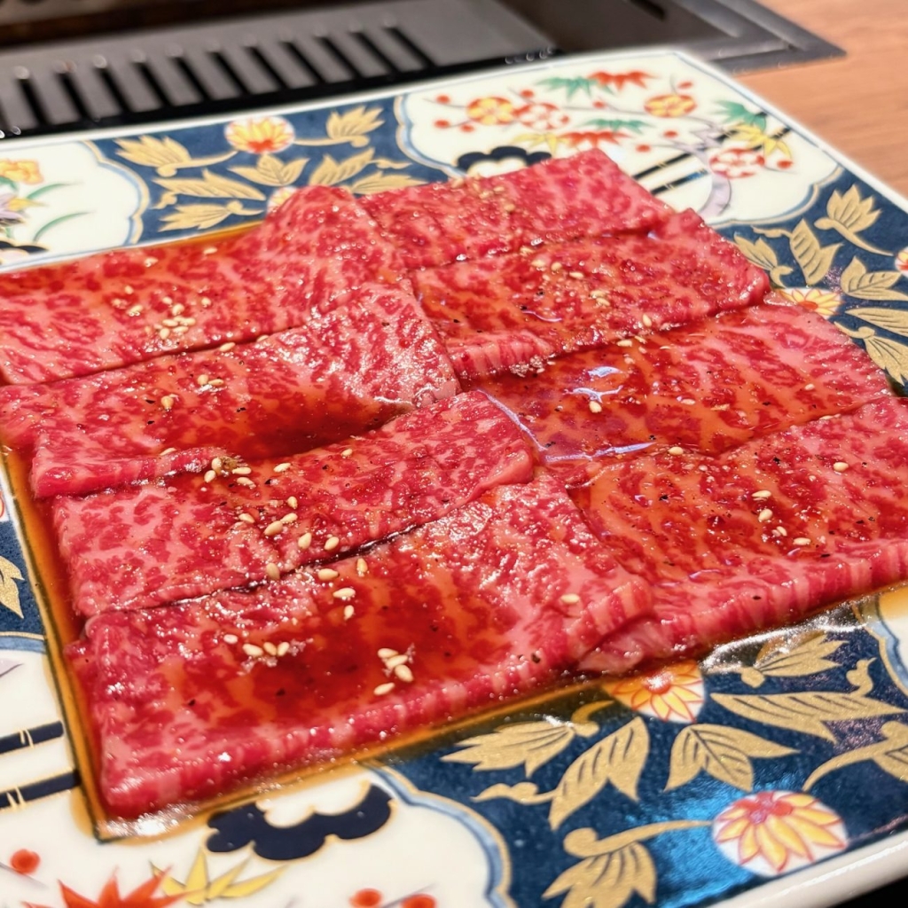 タレの絡んだお肉