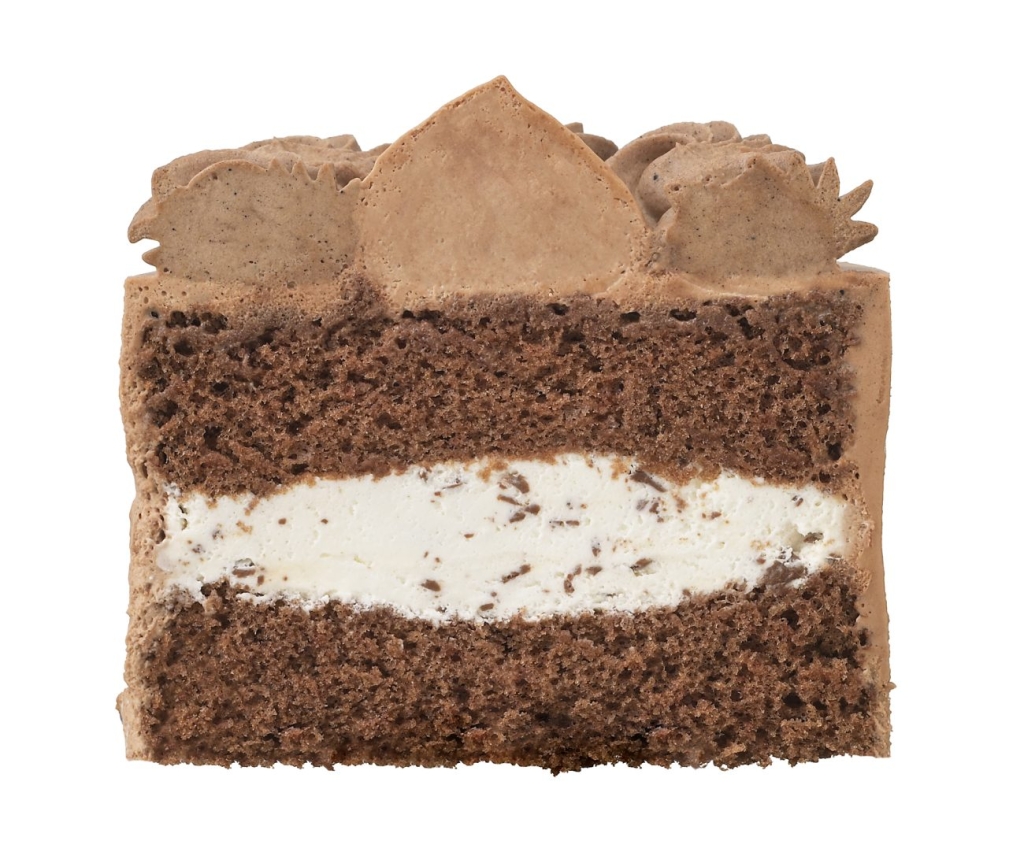 グローグー チョコケーキ 断面