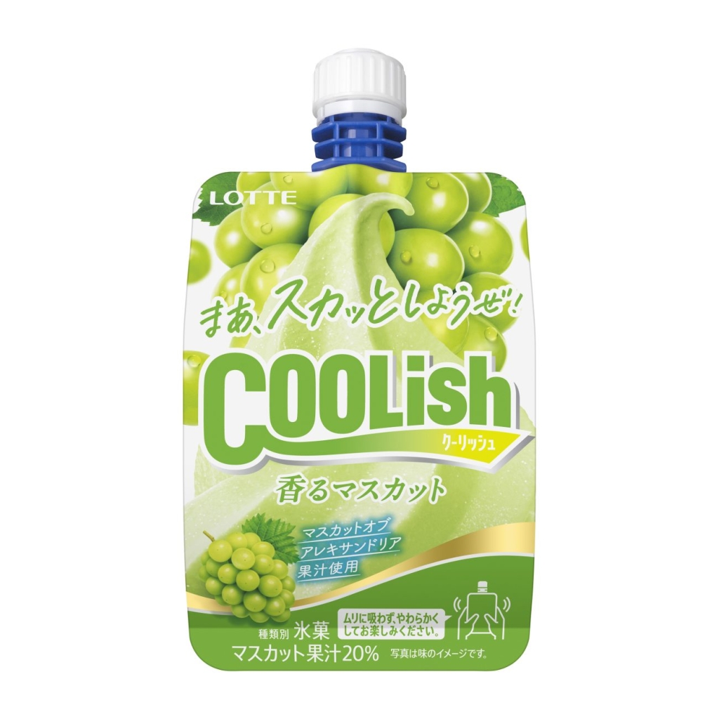 ロッテ「クーリッシュ香るマスカット」