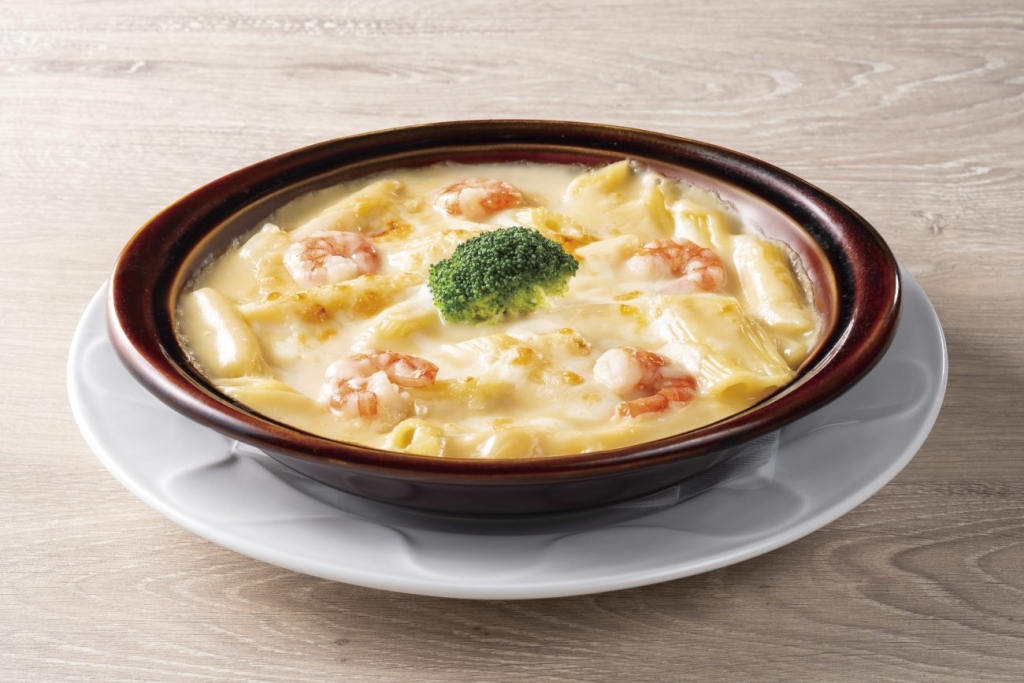 完全メシ 海老グラタン