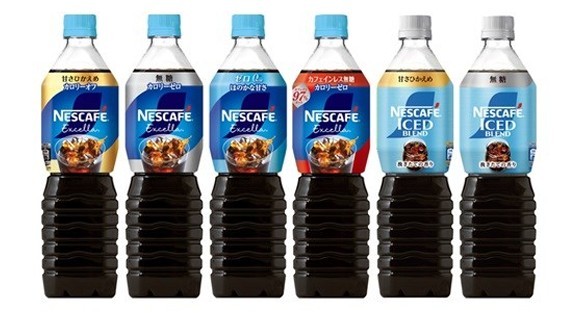 リサイクルPET素材100%のボトルを採用する「ネスカフェ ボトルコーヒー」