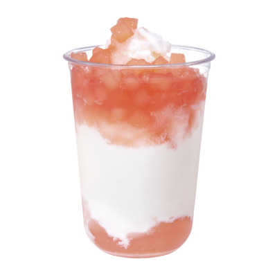 ミルキーフラッペ ピーチ＆ピーチ