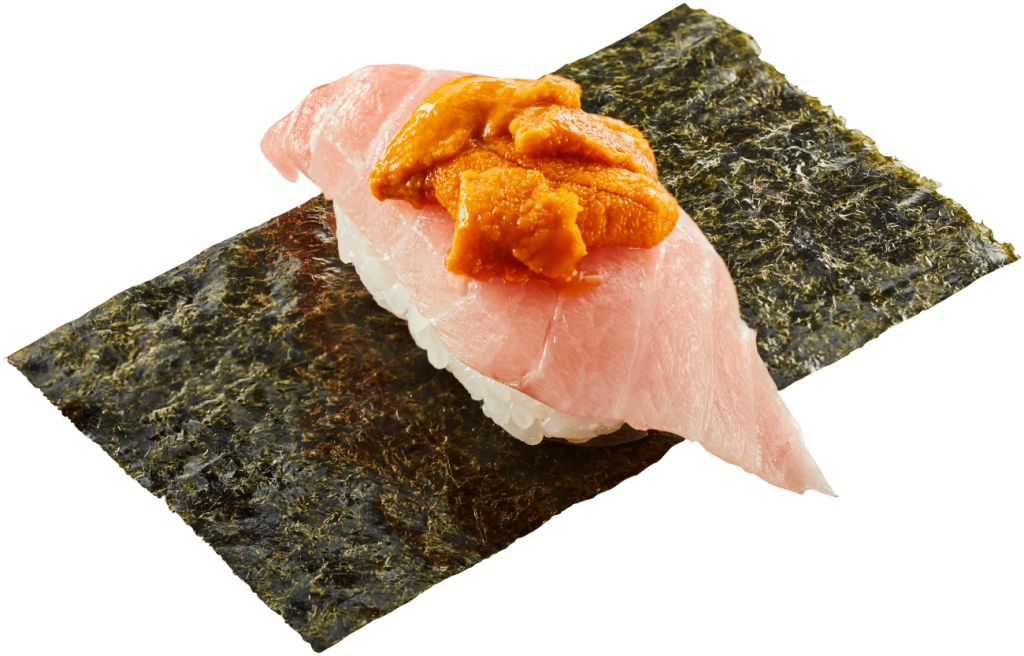 みなみ鮪大とろ 贅沢うに重ね包み