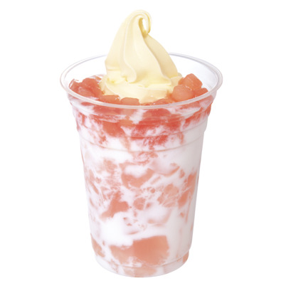 ピーチ＆ピーチ クラウンバニララテフロート