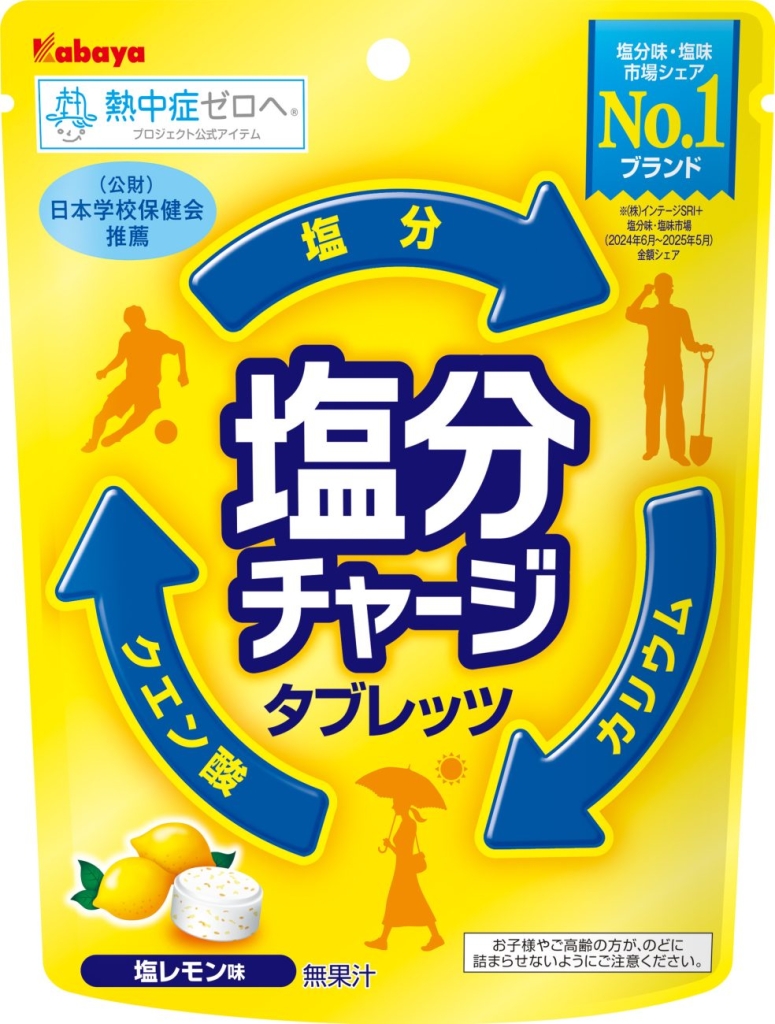 「塩分チャージタブレッツ 塩レモン」
