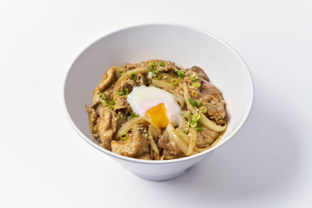 「豚肉の黄金さっぱり丼」