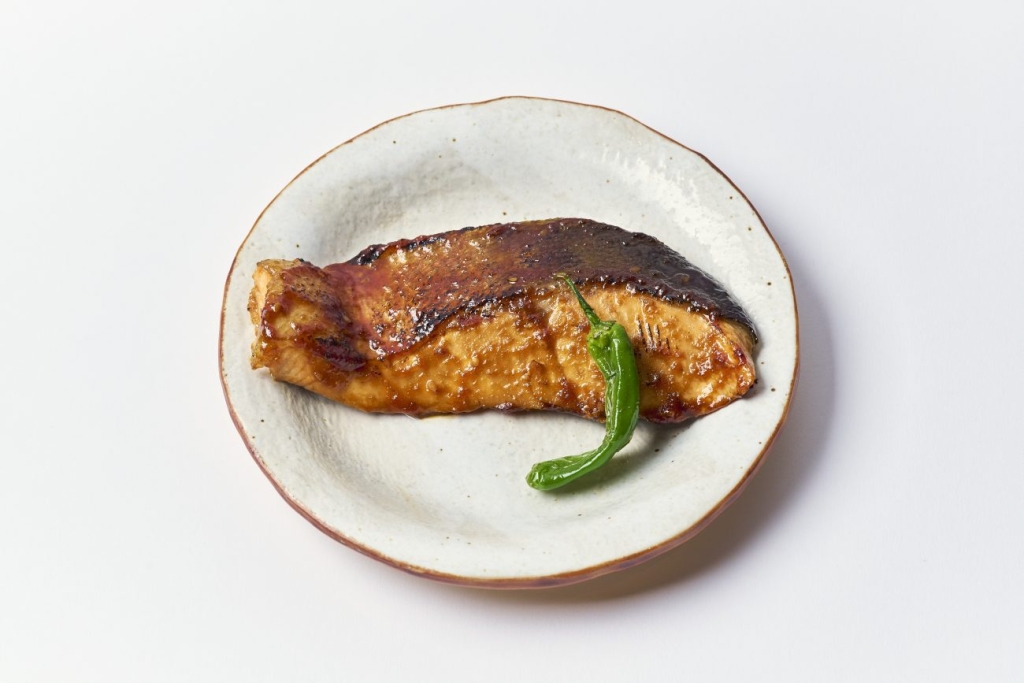 「鮭の黄金照り焼き」