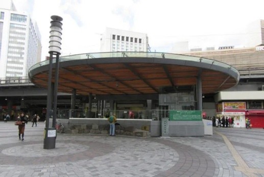東京･有楽町駅前広場の様子