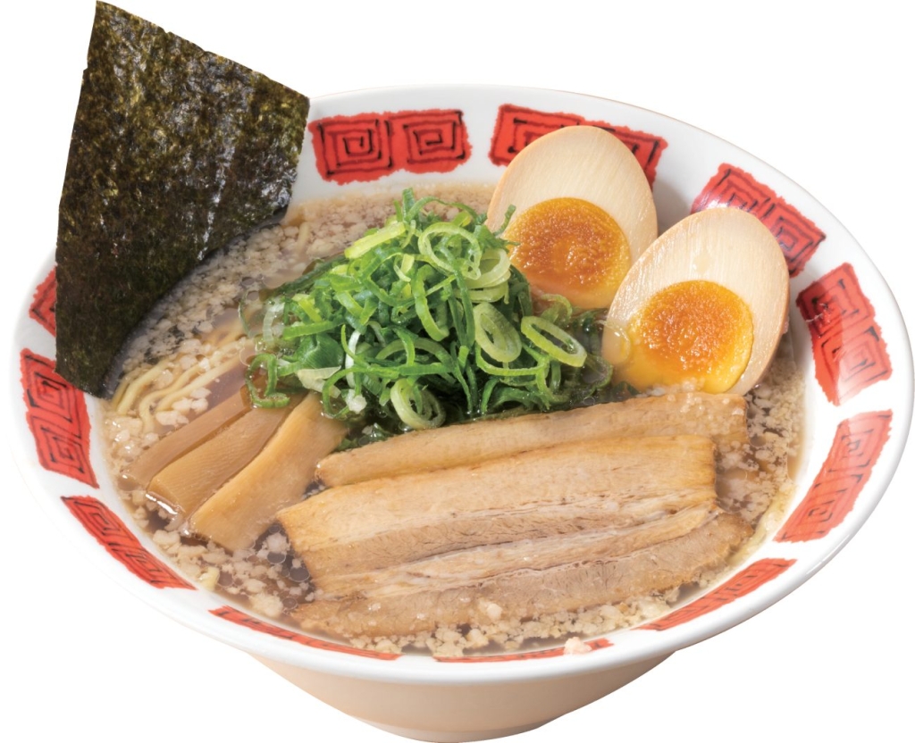 背脂醬油ラーメン（マシ盛）