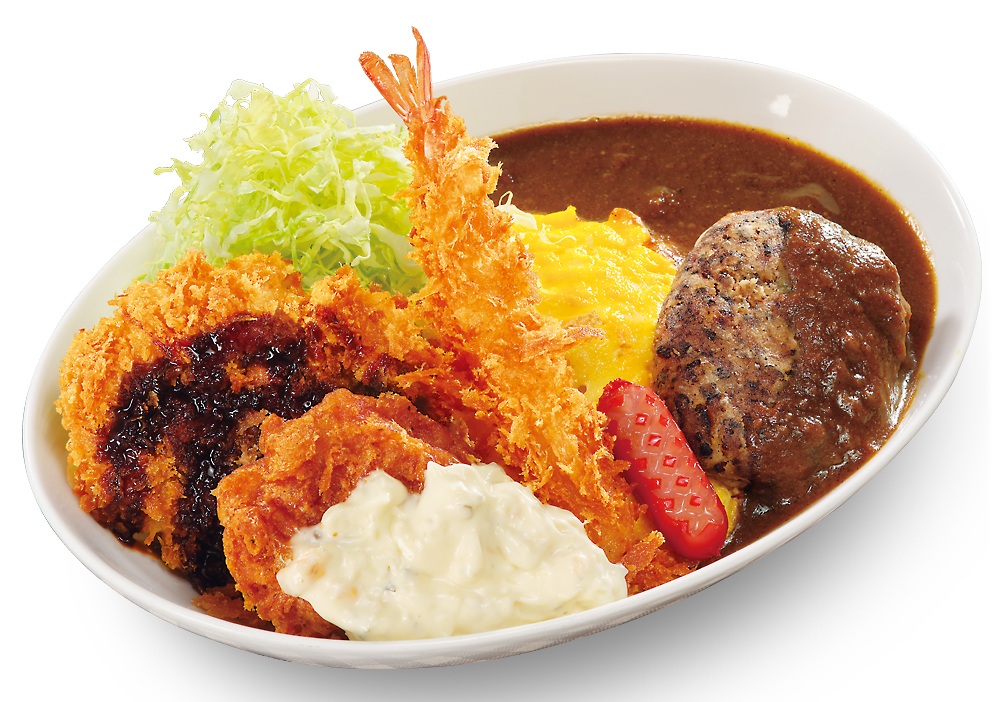 かつや「揚げオムカレー」