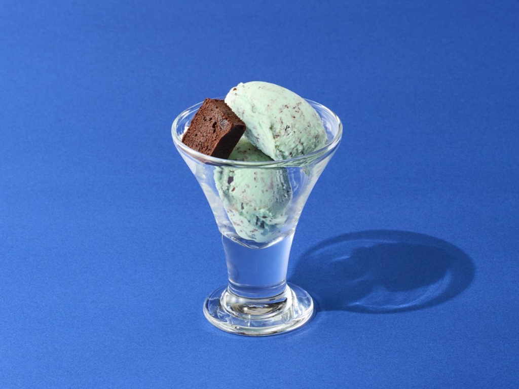 チョコミン党アイス