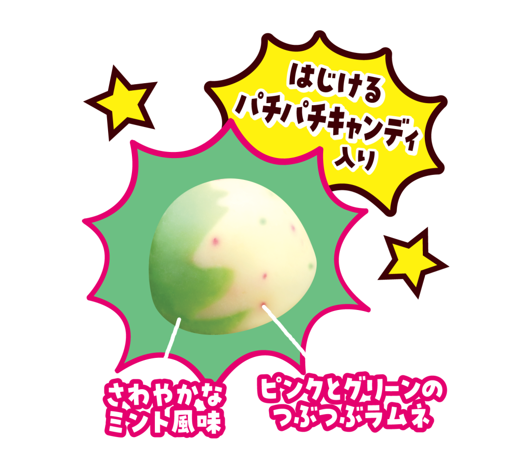 「サーティワンチョコレート（ポッピングシャワー風味）袋」チョコレートイメージ