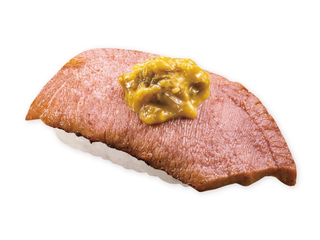 【仙台名物】牛タン焼き(一貫) 280円