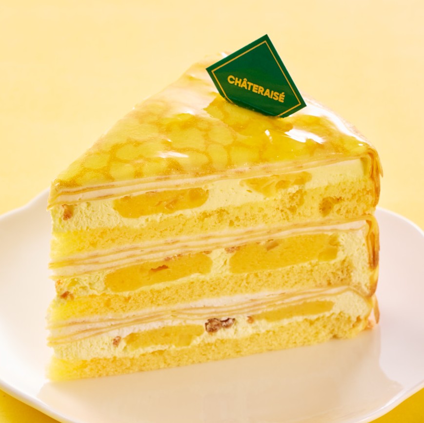 瀬戸内レモンとはちみつのクレープケーキ