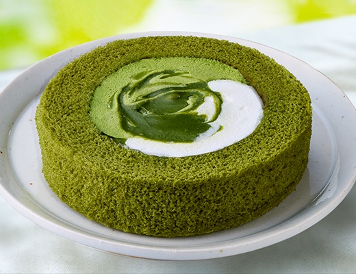 Uchi Café×森半 抹茶ミルクロールケーキ(税込279円)