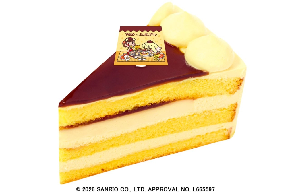 「ポムっと一息♪ペコちゃんとお祝いケーキ」