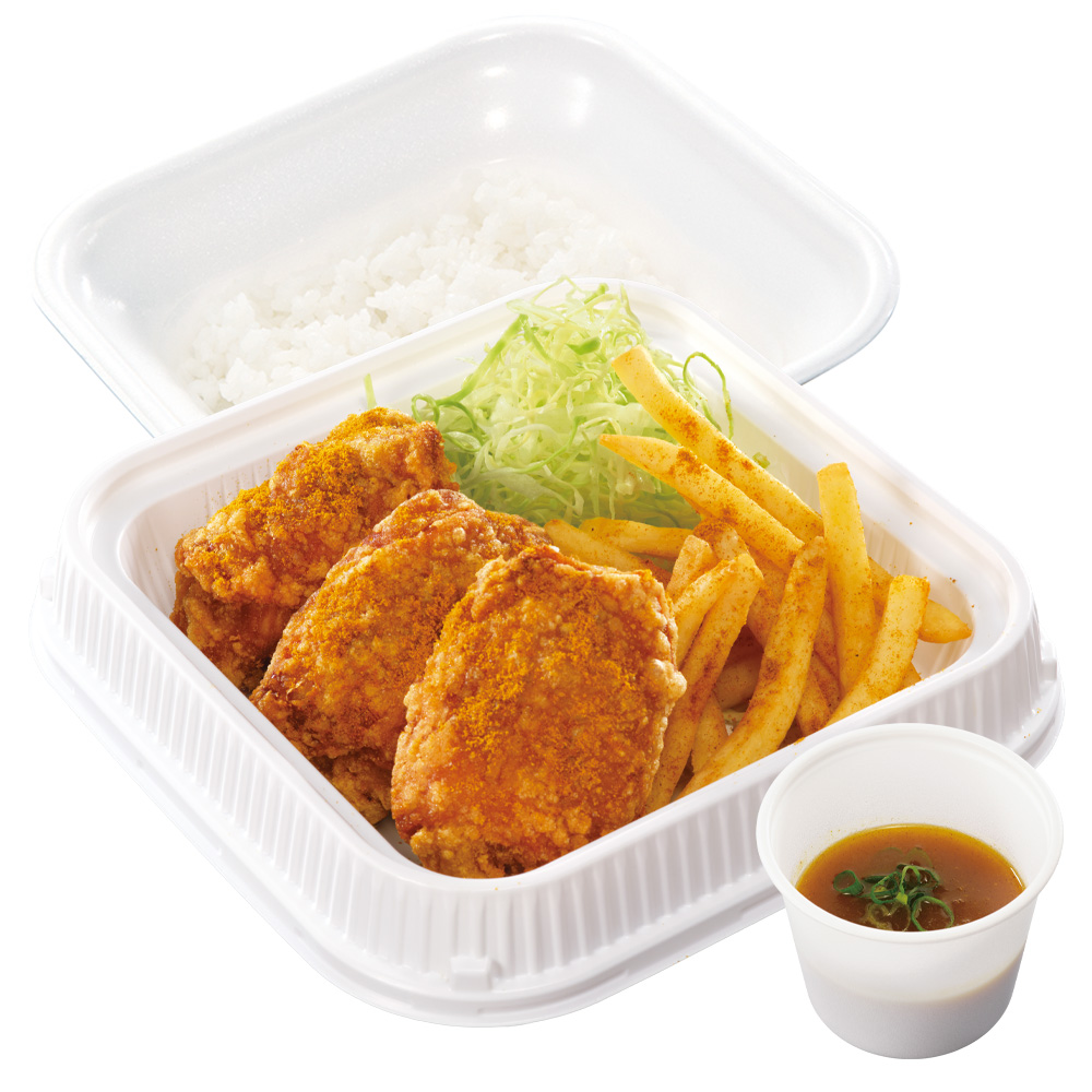 出汁カレーつけから弁当