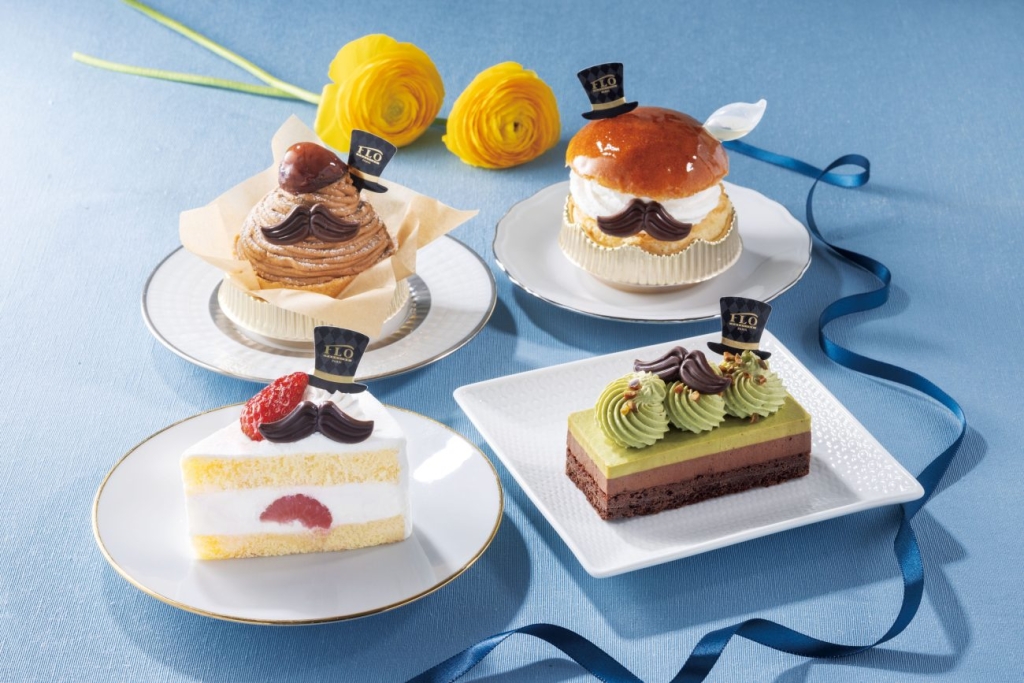 父の日仕立てのケーキラインナップ