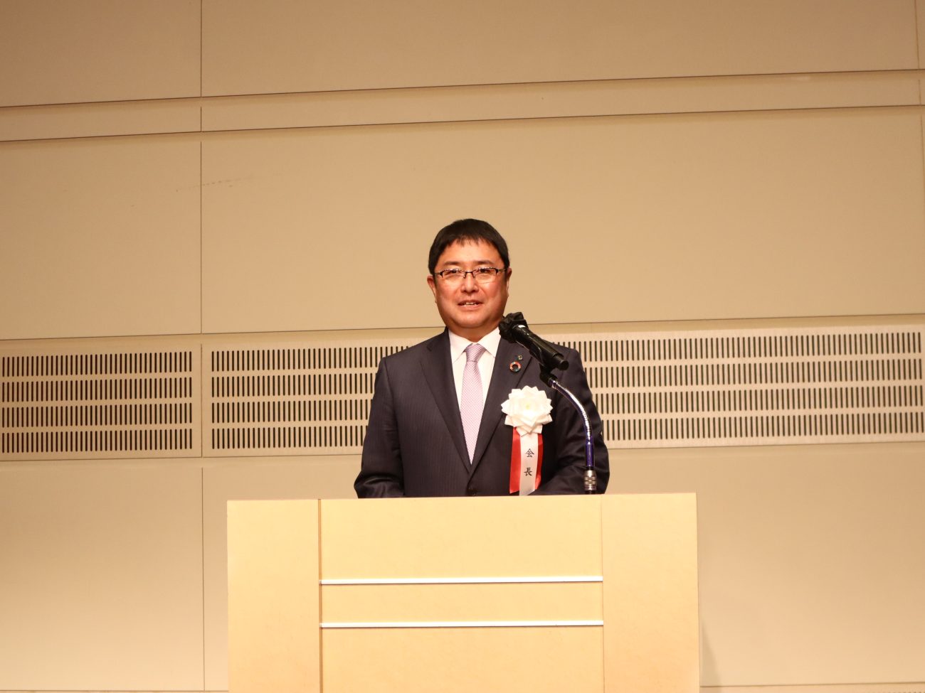日本給食サービス協会総会馬渕会長