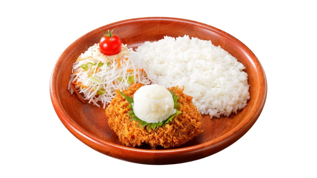メンチカツおろしそディッシュ(ハンバーグなし)