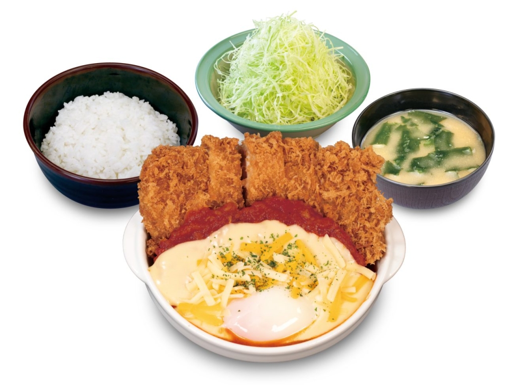 チーズうまトマジャンボチキンかつ定食