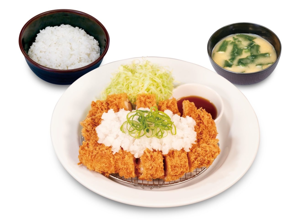 鬼おろしポン酢ジャンボチキンかつ定食
