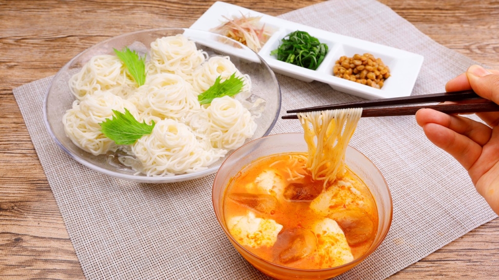 冷やしスンドゥブそうめん