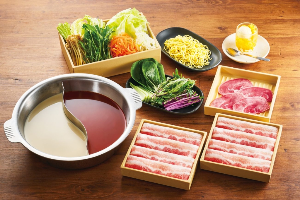 「旨辛 麻辣湯しゃぶ御膳」1人前