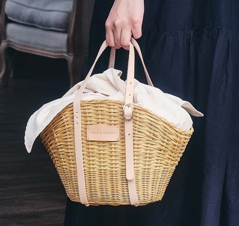 BEAMS COUTURE コラボレーション ラタンかごバッグ　Sサイズ