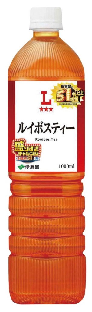 ローソンオリジナル ルイボスティー 51%以上増量 1L