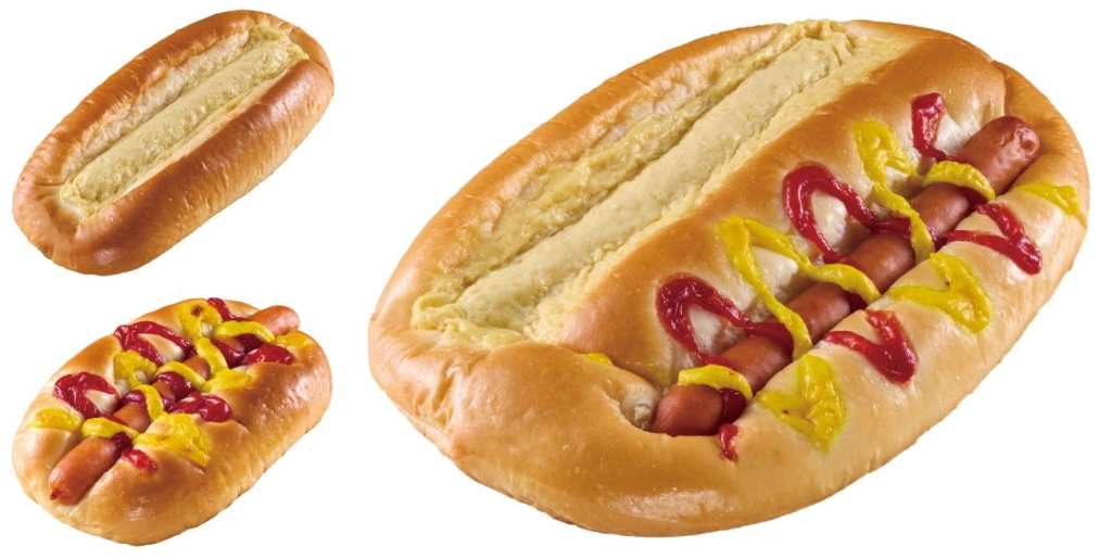 右「合わせすぎ！あらびきソーセージパン＆あらびきチョリソーパン」