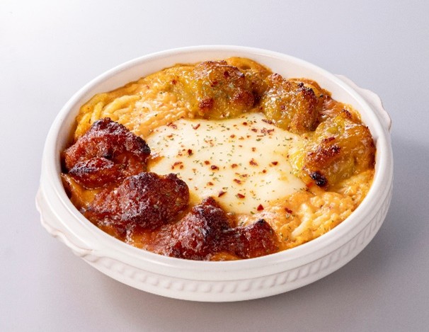 ロゼクリーム焼きパスタ&2種の韓国チキン