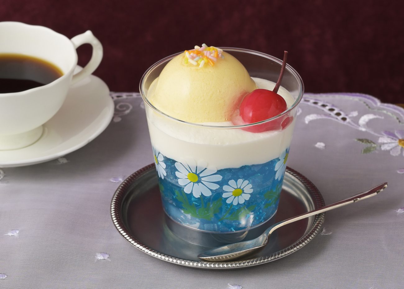 青いクリームソーダ