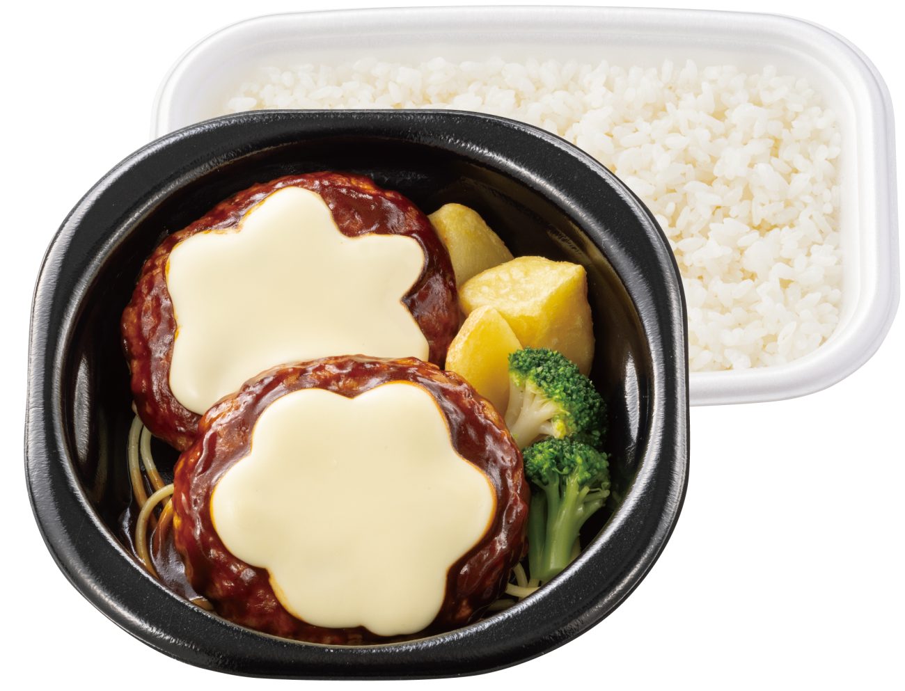 倍盛チーズハンバーグ弁当（肉2倍）