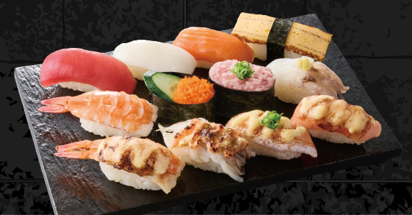 炎の炙り食べ比べ盛り 『とろけるチーズ・マヨ』