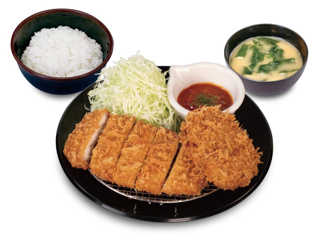 ロースかつ＆メンチかつ定食