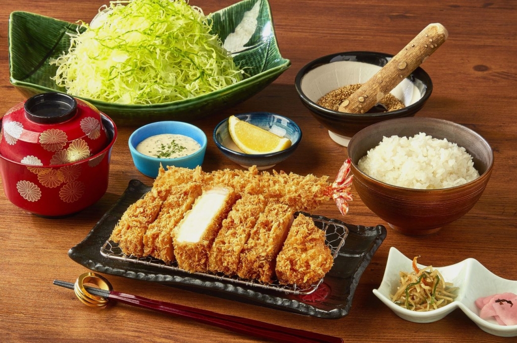 山形豚ロースかつ・大海老フライ御膳