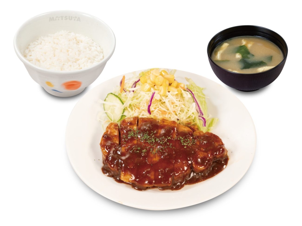厚切りトンテキ定食