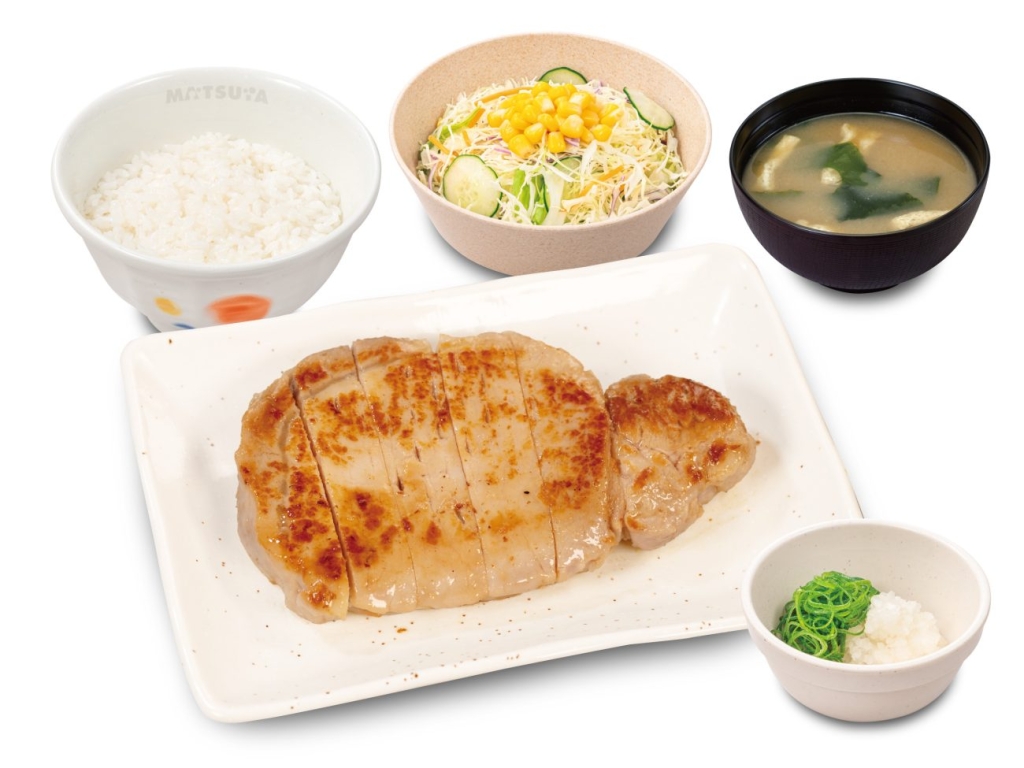 厚切り豚ロースグリル定食