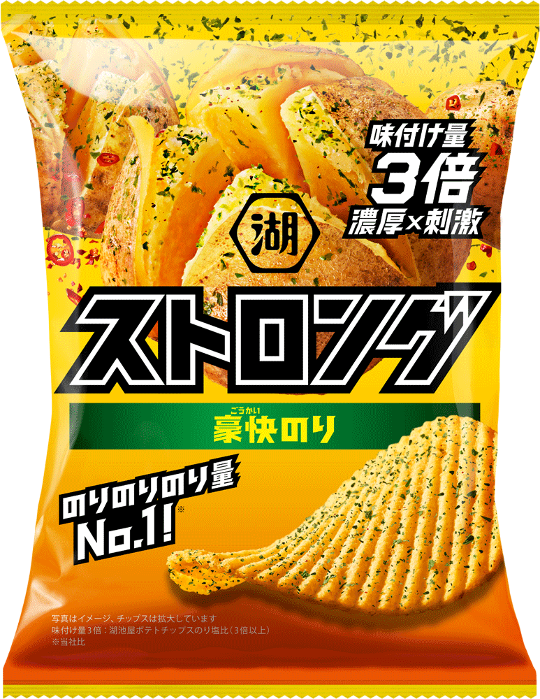 「湖池屋ストロング 豪快のり」
