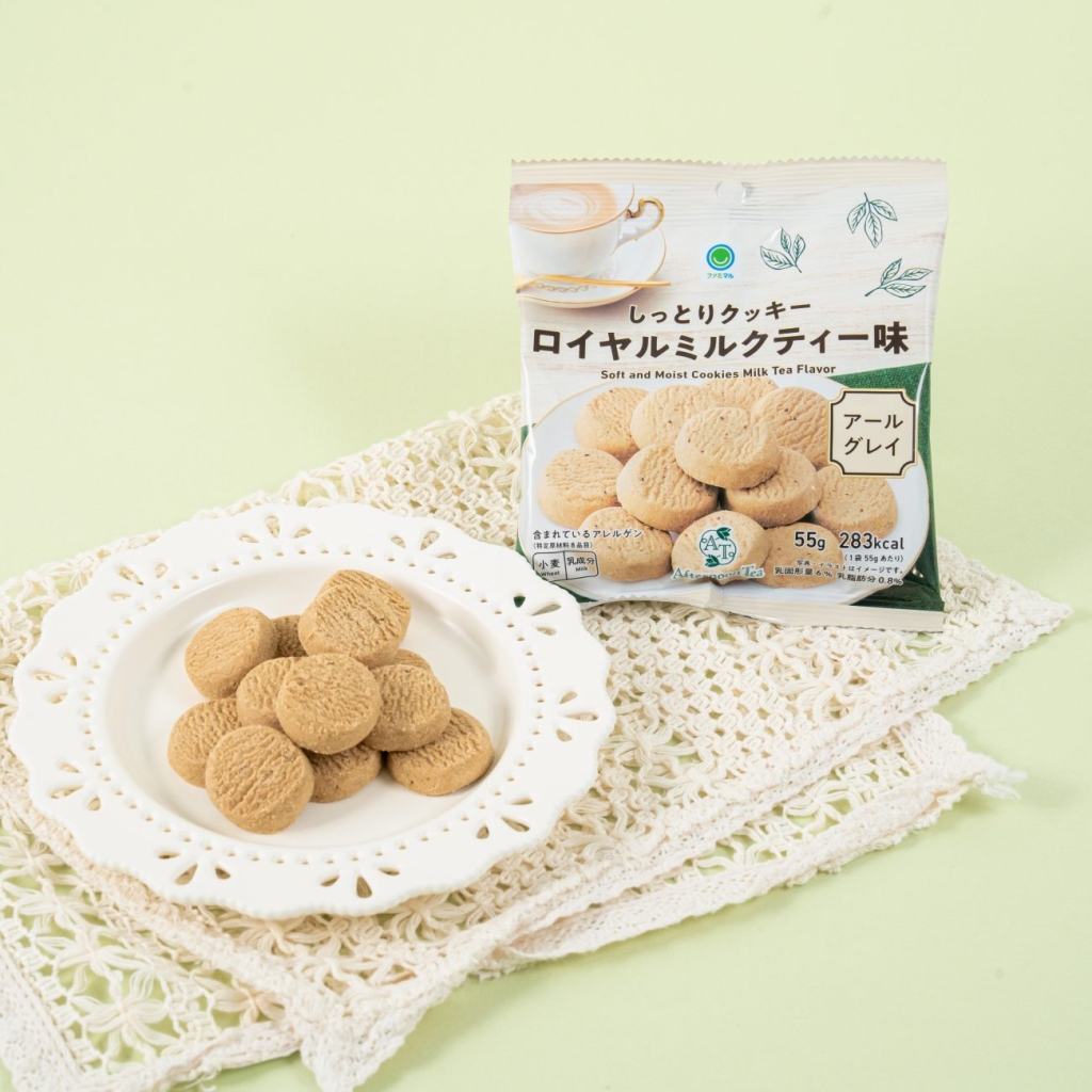 「しっとりクッキーロイヤルミルクティー味」