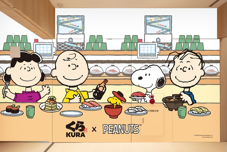 くら寿司 × PEANUTS、複数の企画を展開